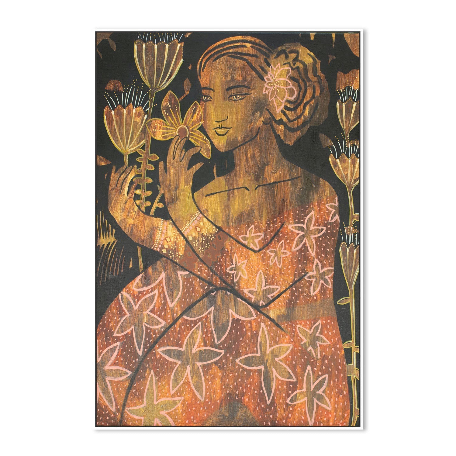 wall-art-print-canvas-poster-framed-Marigold , By Amanda Skye-5