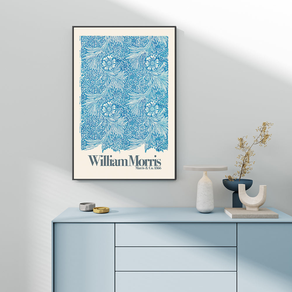 wall-art-print-canvas-poster-framed-Marigold , By William Morris-GIOIA-WALL-ART