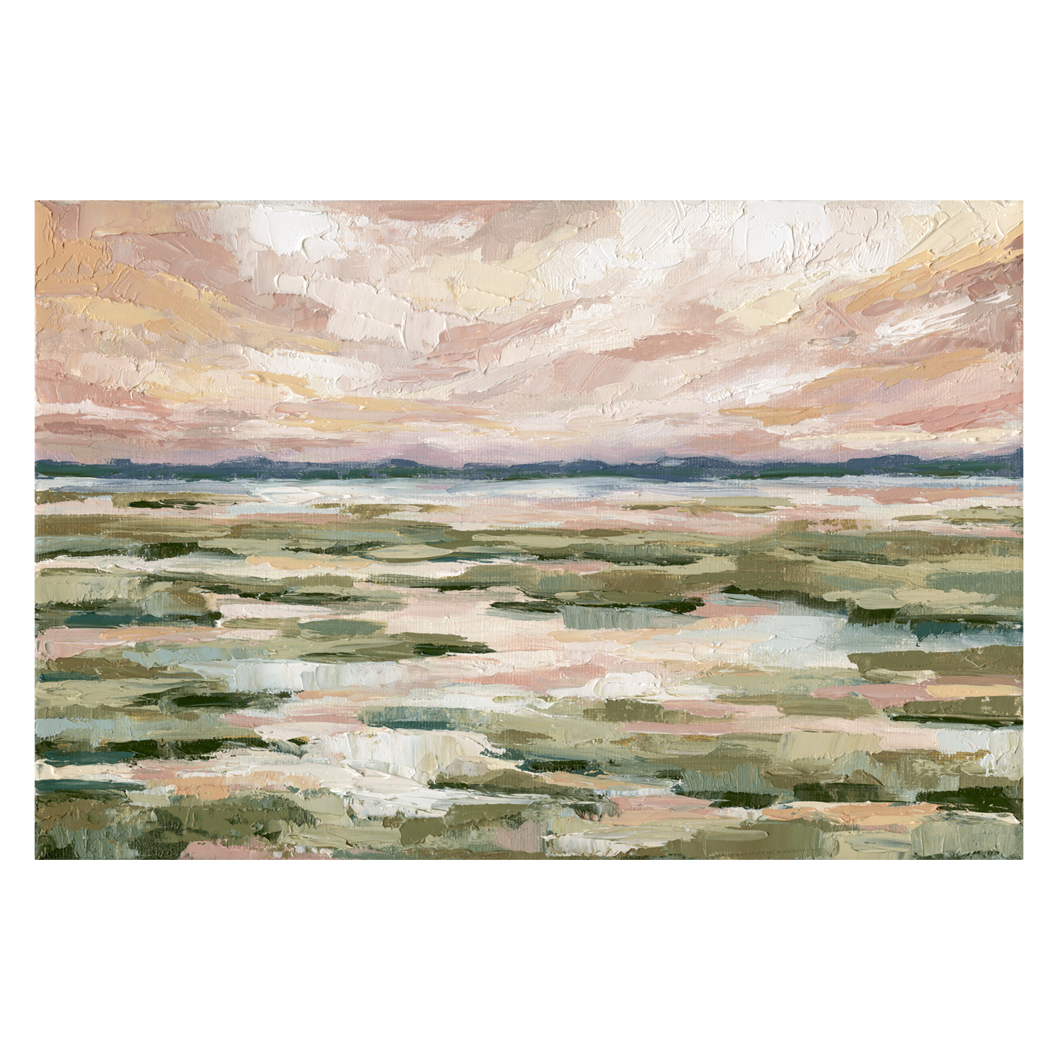 wall-art-print-canvas-poster-framed-Marsh Tide , By Hannah Weisner-1