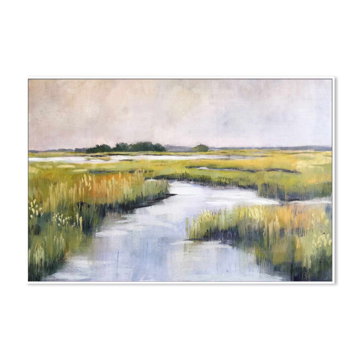 wall-art-print-canvas-poster-framed-Marshlands, Style A , By Nina Blue-5