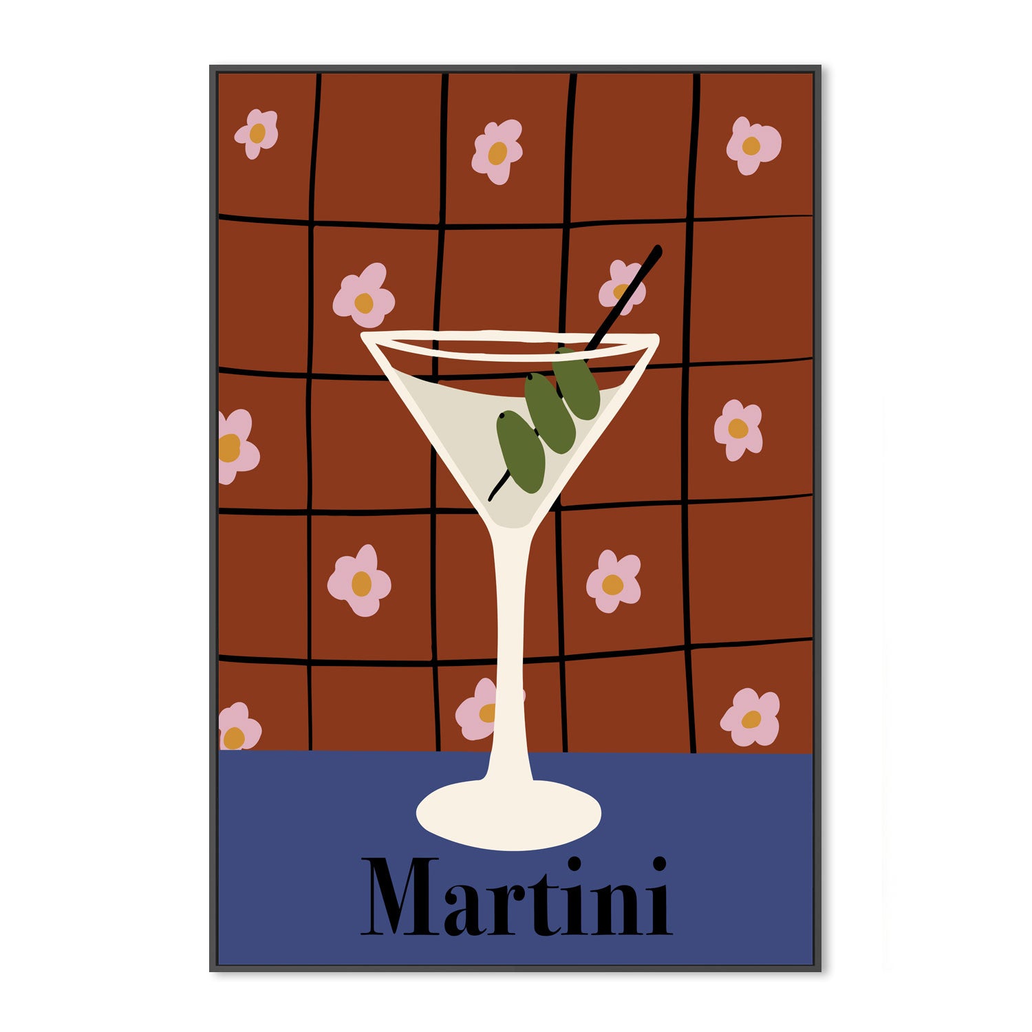 wall-art-print-canvas-poster-framed-Martini , By Miho Art Studio , By Miho Art Studio-3