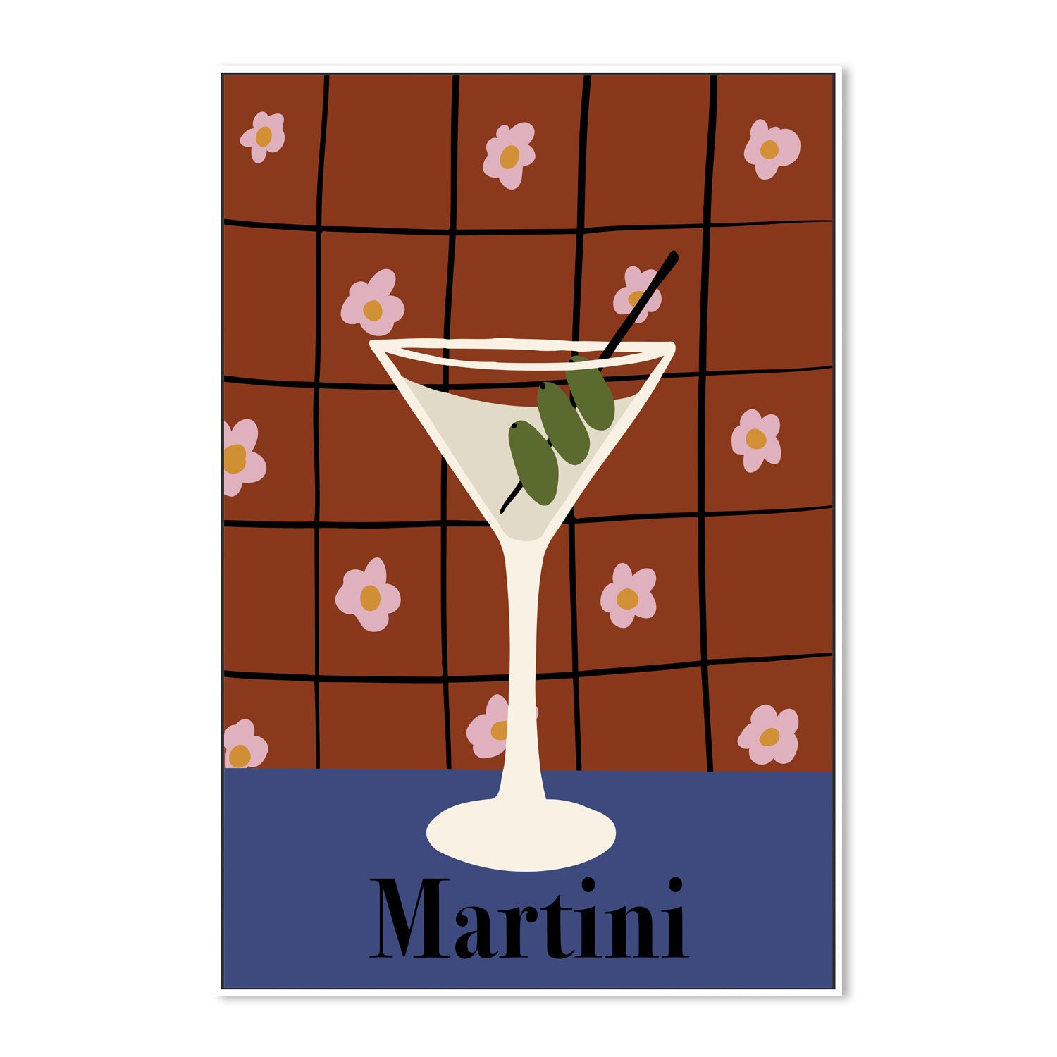 wall-art-print-canvas-poster-framed-Martini , By Miho Art Studio , By Miho Art Studio-5