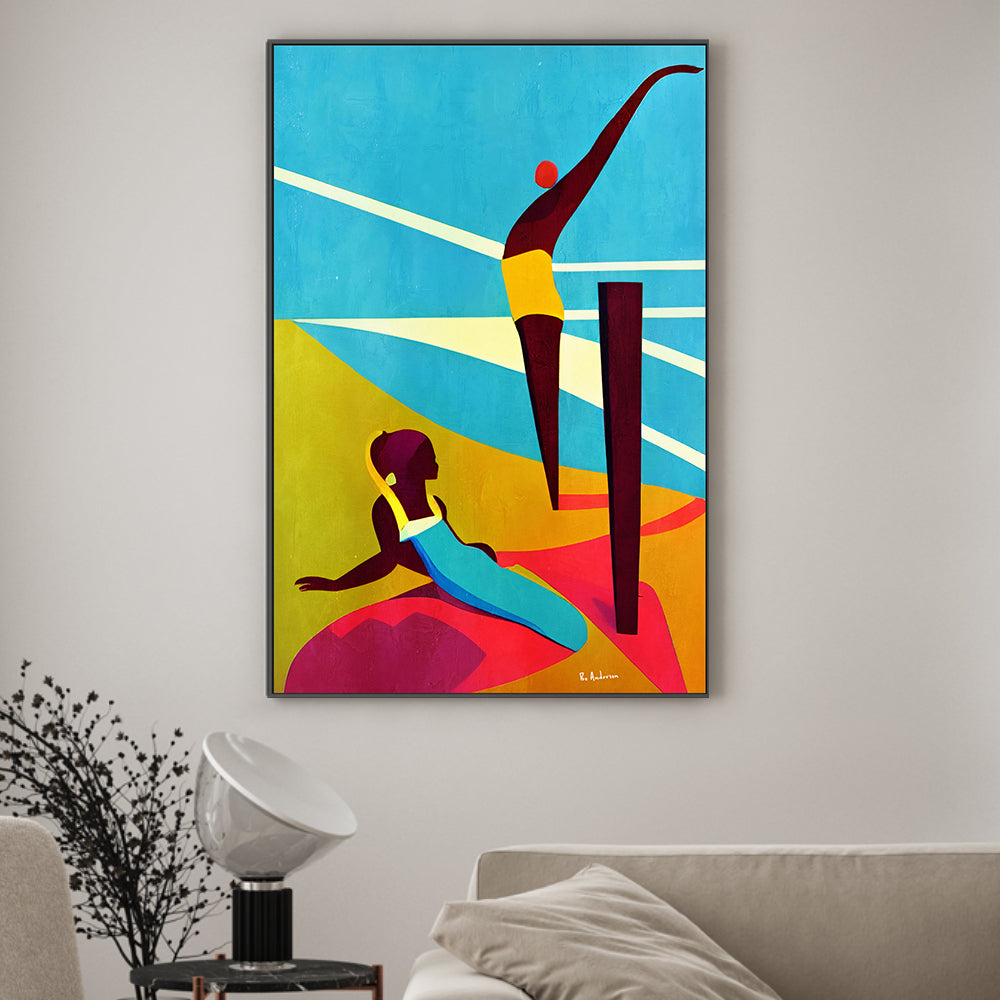 wall-art-print-canvas-poster-framed-Martinique, 1958 , By Bo Anderson-2