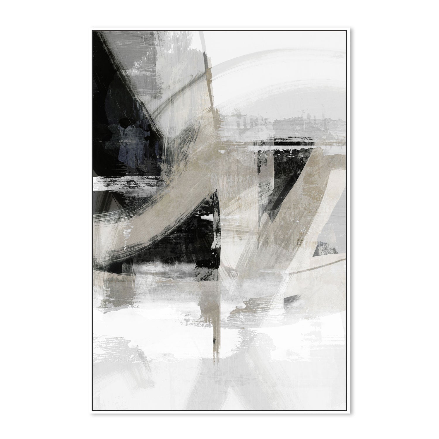 wall-art-print-canvas-poster-framed-Messy Urban Complex, Style B , By Nina Blue-5