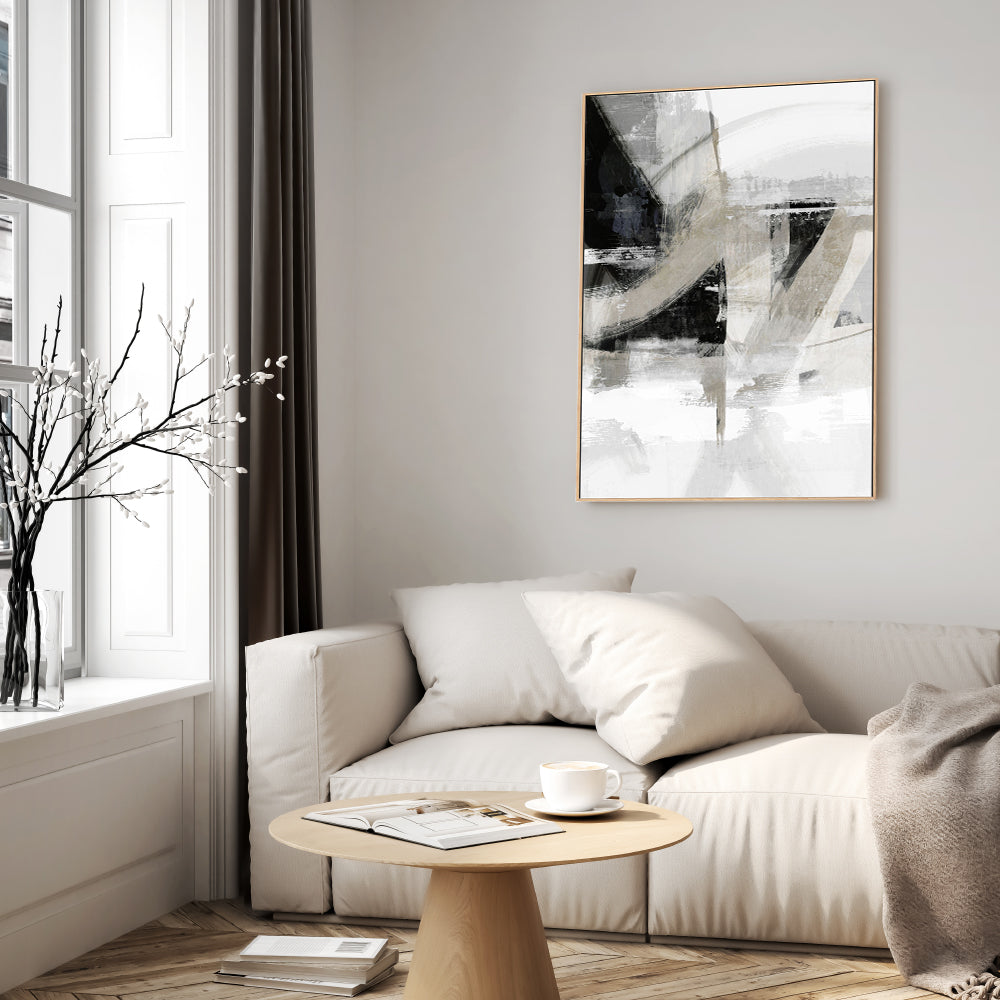 wall-art-print-canvas-poster-framed-Messy Urban Complex, Style B , By Nina Blue-7