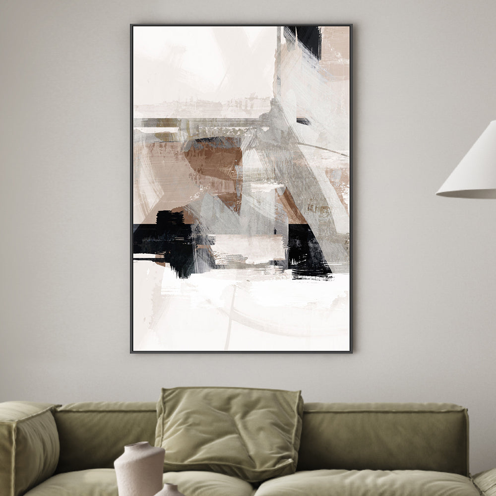 wall-art-print-canvas-poster-framed-Messy Urban Complex, Style C , By Nina Blue-2