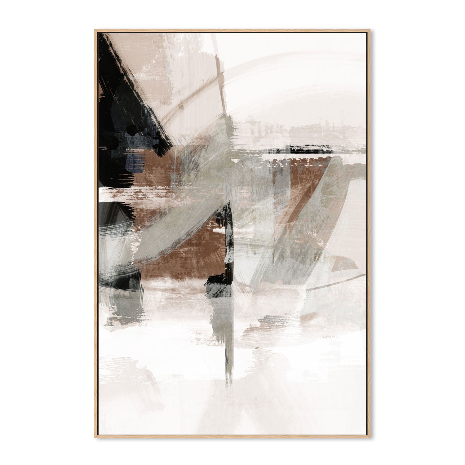 wall-art-print-canvas-poster-framed-Messy Urban Complex, Style D , By Nina Blue-4