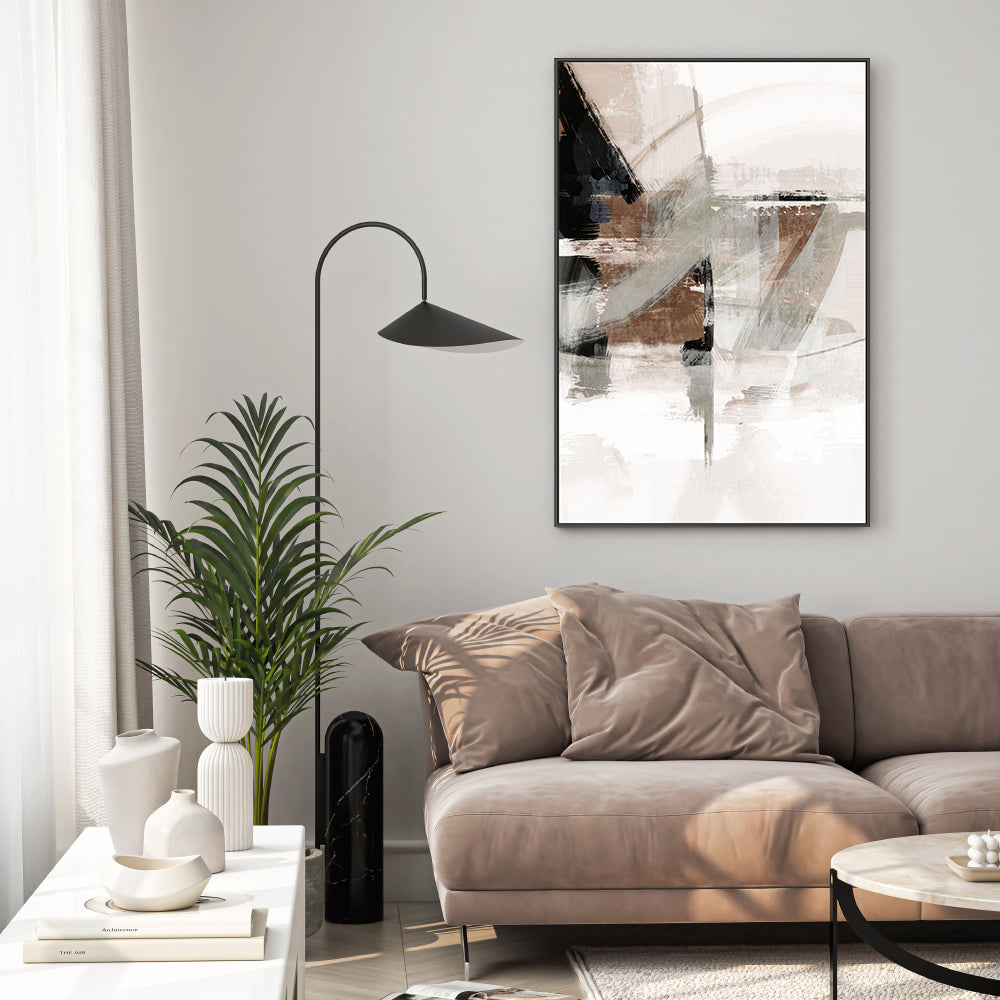 wall-art-print-canvas-poster-framed-Messy Urban Complex, Style D , By Nina Blue-7