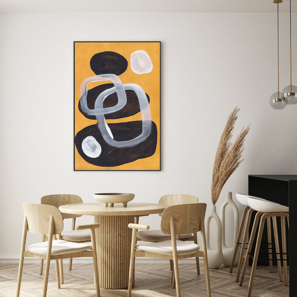 wall-art-print-canvas-poster-framed-Midcentury Mustard , By Ejaaz Haniff-GIOIA-WALL-ART