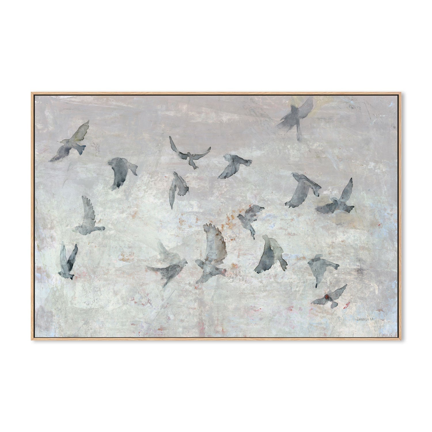 wall-art-print-canvas-poster-framed-Migration , By Danhui Nai-4