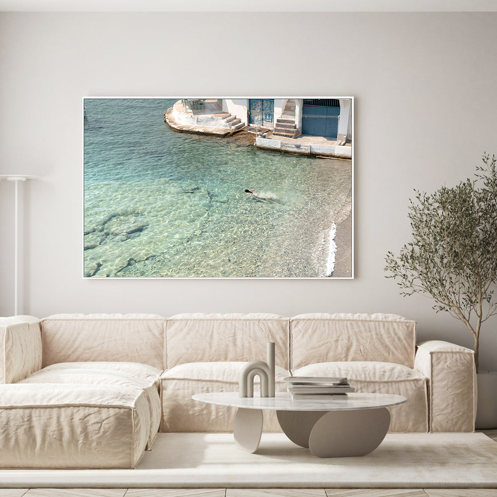 wall-art-print-canvas-poster-framed-Milos Serenity , By Josh Silver-7