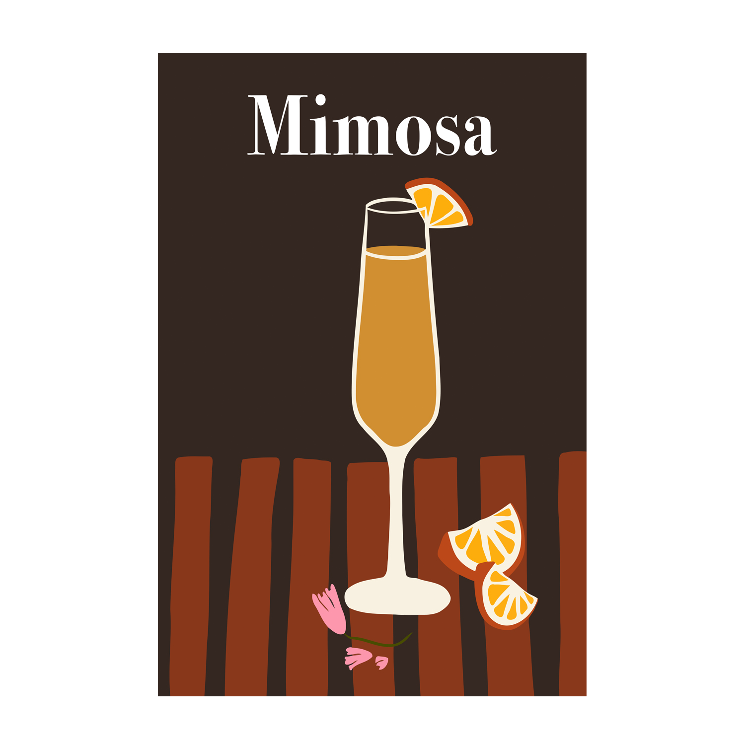 wall-art-print-canvas-poster-framed-Mimosa , By Miho Art Studio , By Miho Art Studio-1