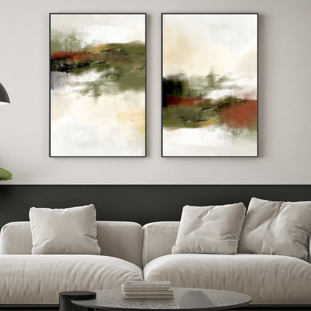 wall-art-print-canvas-poster-framed-Mind, Style A & B, Set Of 2 , By Karine Tonial Grimm-2