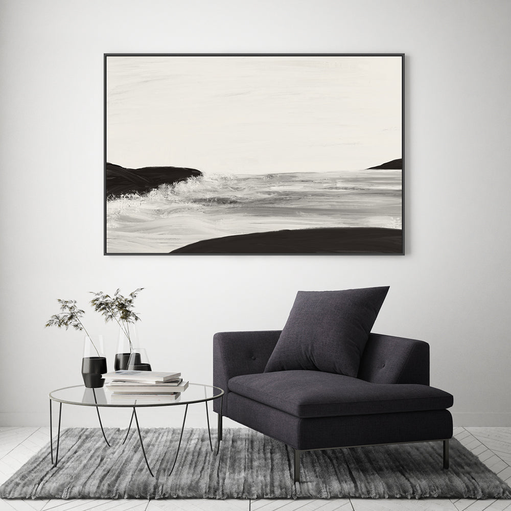 wall-art-print-canvas-poster-framed-Minimal Landscape, Style A , By Danushka Abeygoda-GIOIA-WALL-ART