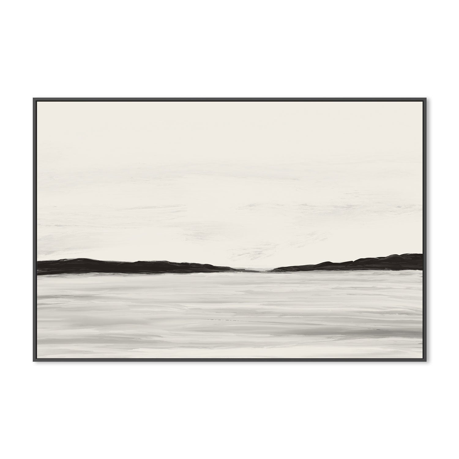 wall-art-print-canvas-poster-framed-Minimal Landscape, Style B , By Danushka Abeygoda-GIOIA-WALL-ART