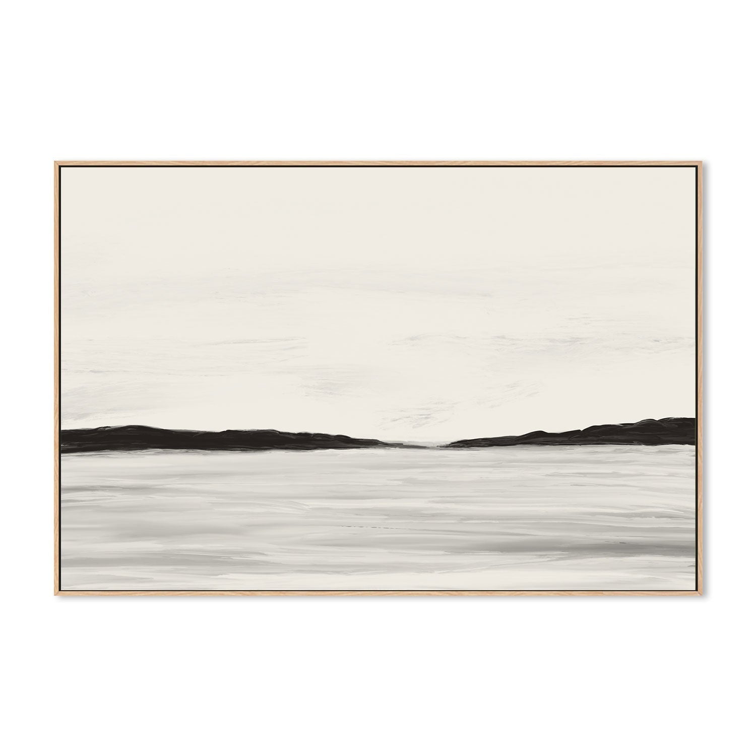 wall-art-print-canvas-poster-framed-Minimal Landscape, Style B , By Danushka Abeygoda-GIOIA-WALL-ART