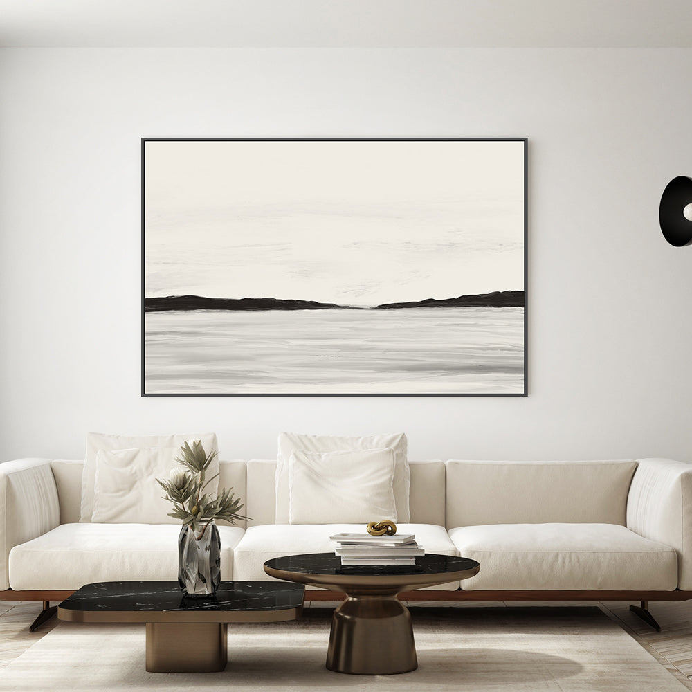 wall-art-print-canvas-poster-framed-Minimal Landscape, Style B , By Danushka Abeygoda-GIOIA-WALL-ART