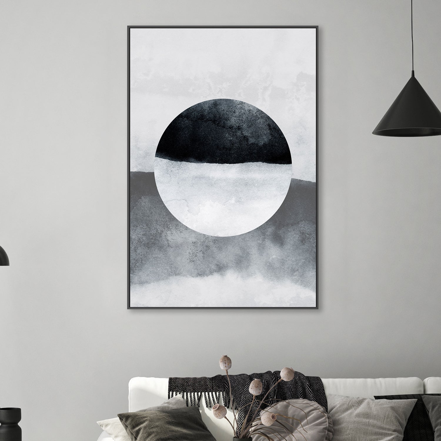 wall-art-print-canvas-poster-framed-Minimalism, Style B , By Mareike Bohmer-2