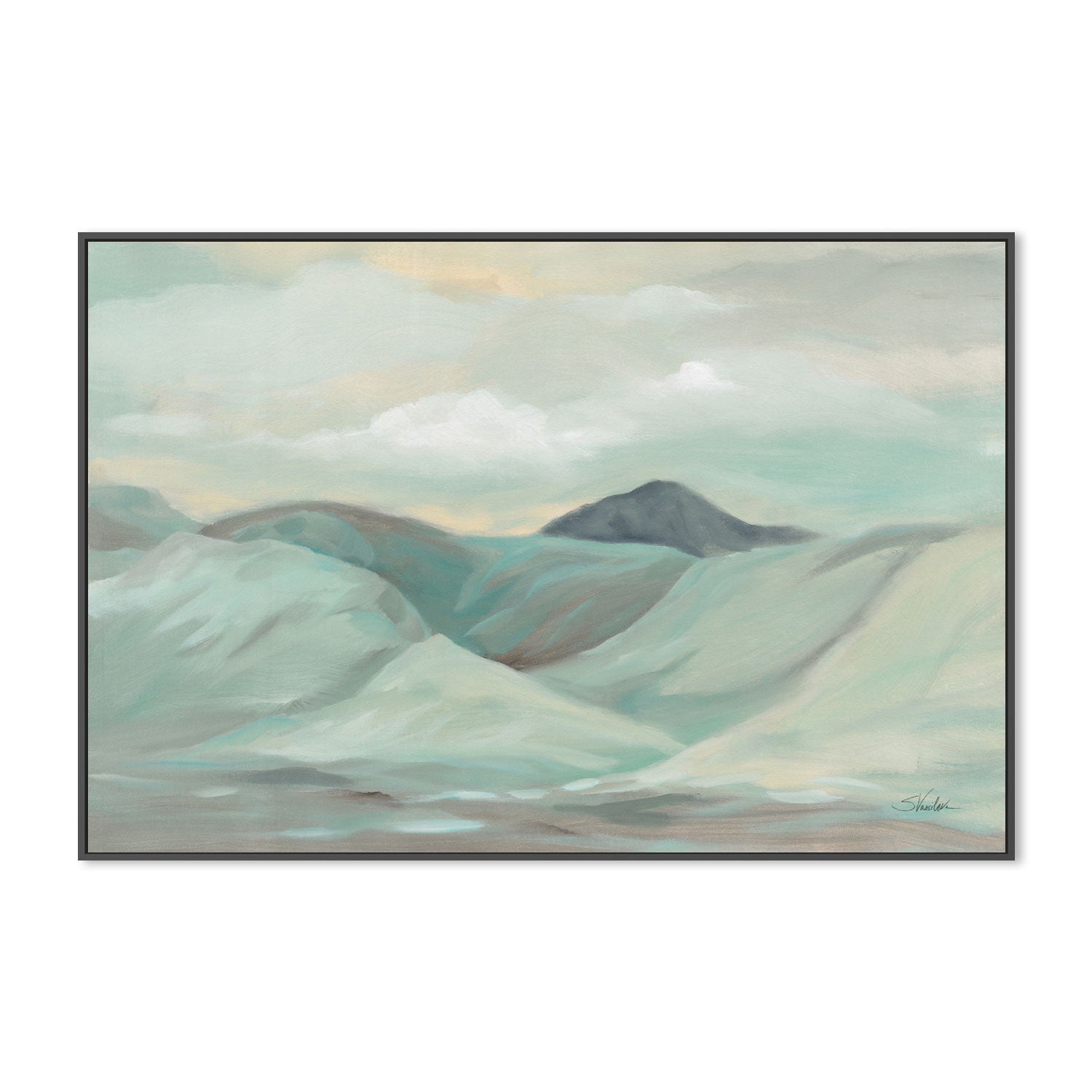 wall-art-print-canvas-poster-framed-Mint Hills , By Silvia Vassileva-GIOIA-WALL-ART