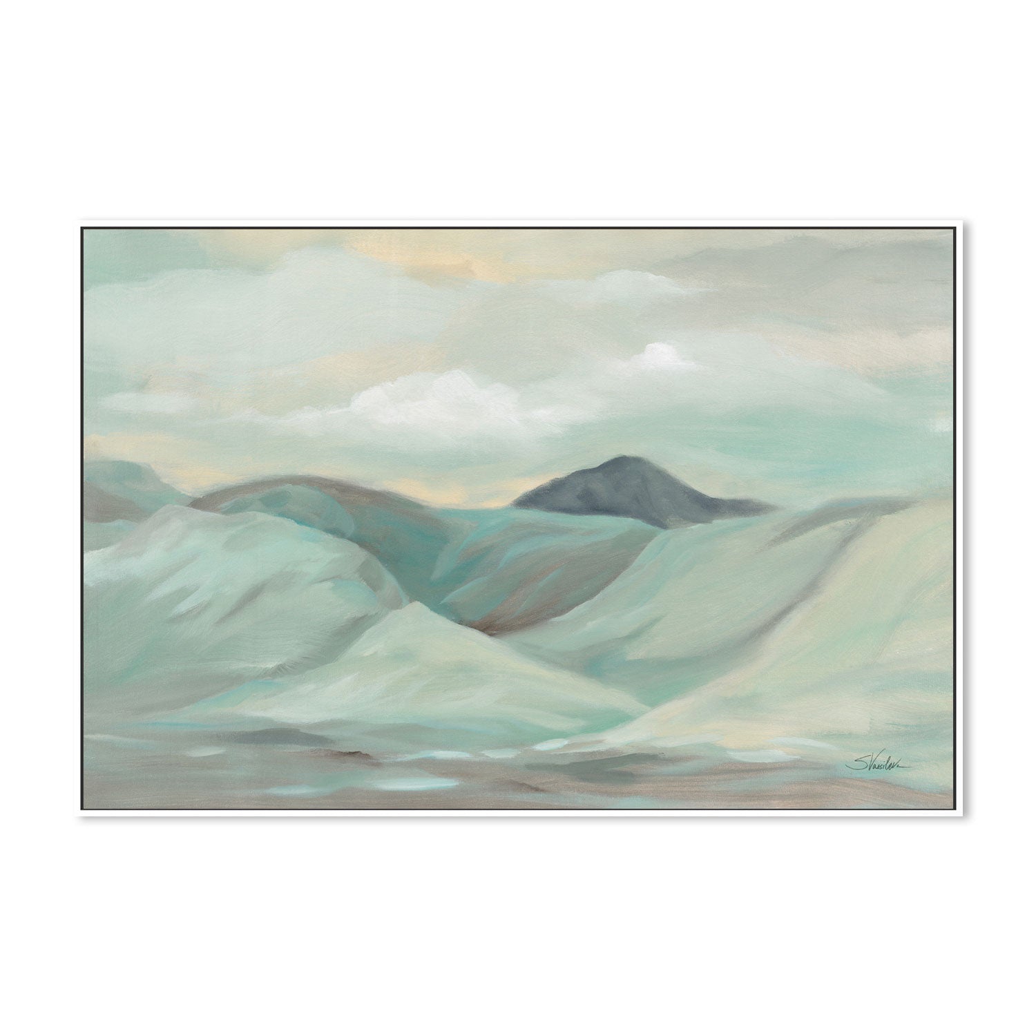 wall-art-print-canvas-poster-framed-Mint Hills , By Silvia Vassileva-GIOIA-WALL-ART