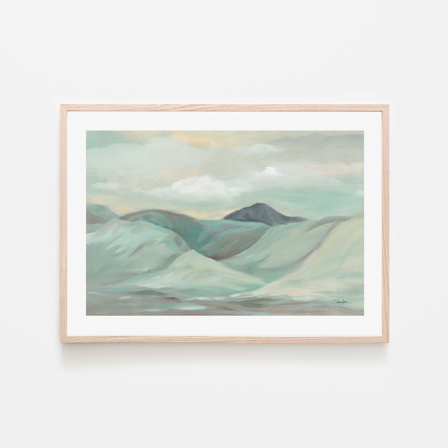 wall-art-print-canvas-poster-framed-Mint Hills , By Silvia Vassileva-GIOIA-WALL-ART