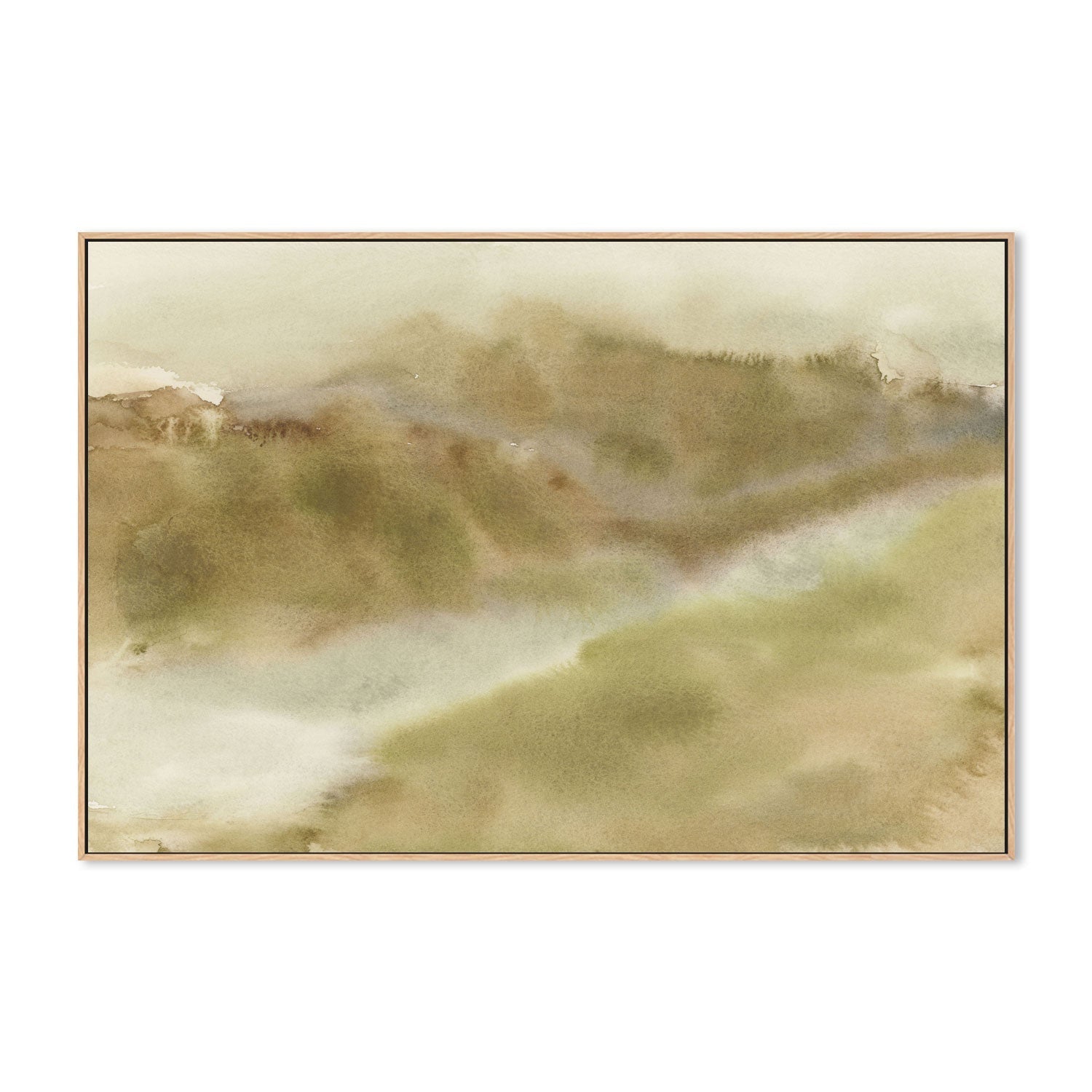 wall-art-print-canvas-poster-framed-Misty Beige Morning, Style A , By Emily Wood-4