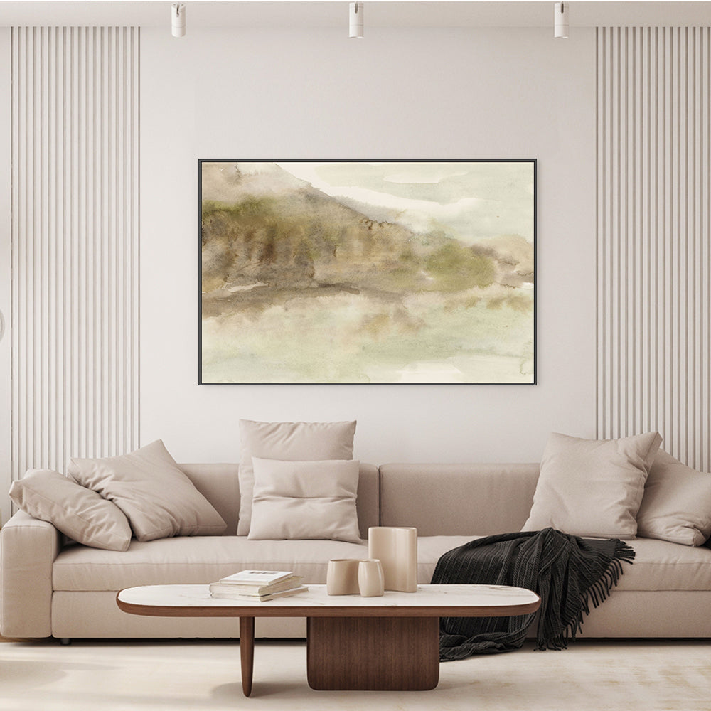 wall-art-print-canvas-poster-framed-Misty Beige Morning, Style B , By Emily Wood-2