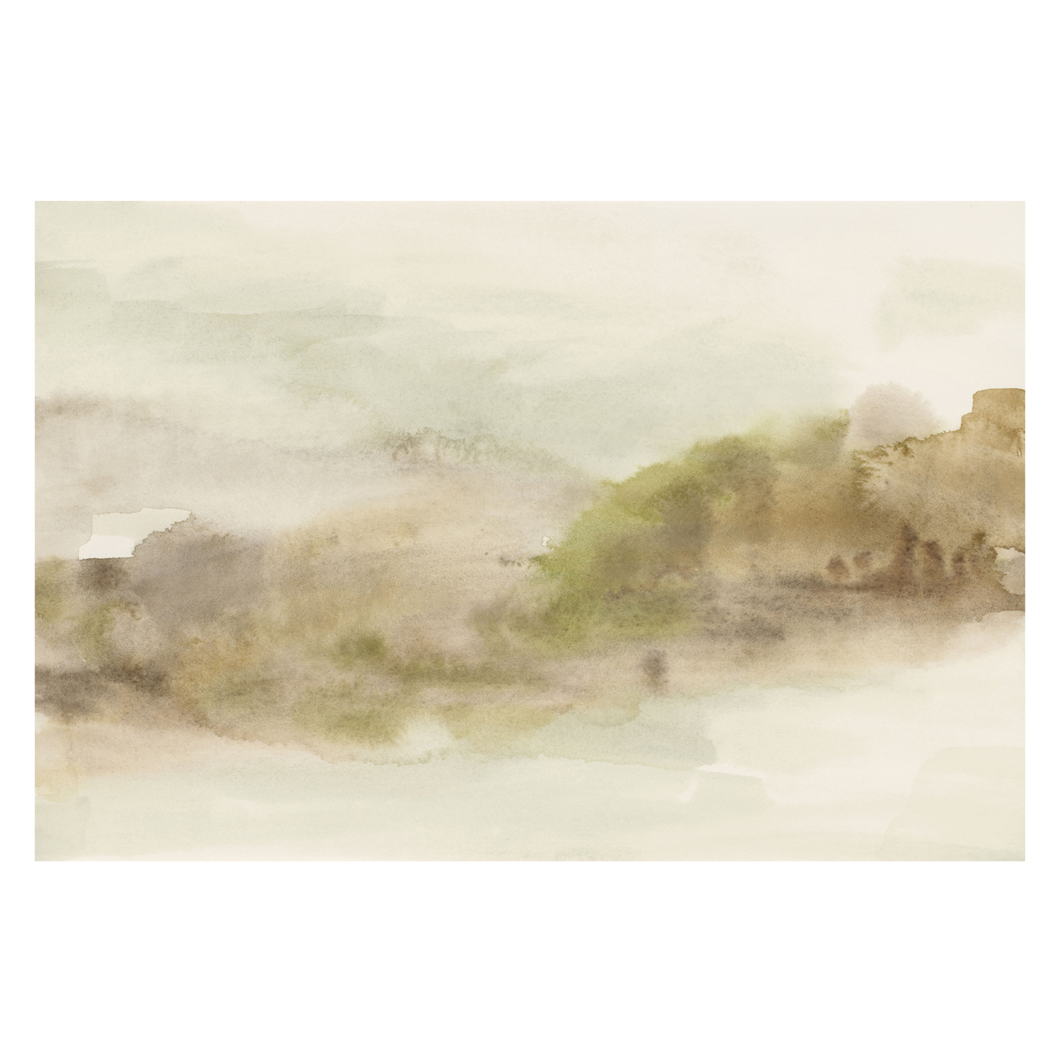 wall-art-print-canvas-poster-framed-Misty Beige Morning, Style C , By Emily Wood-1