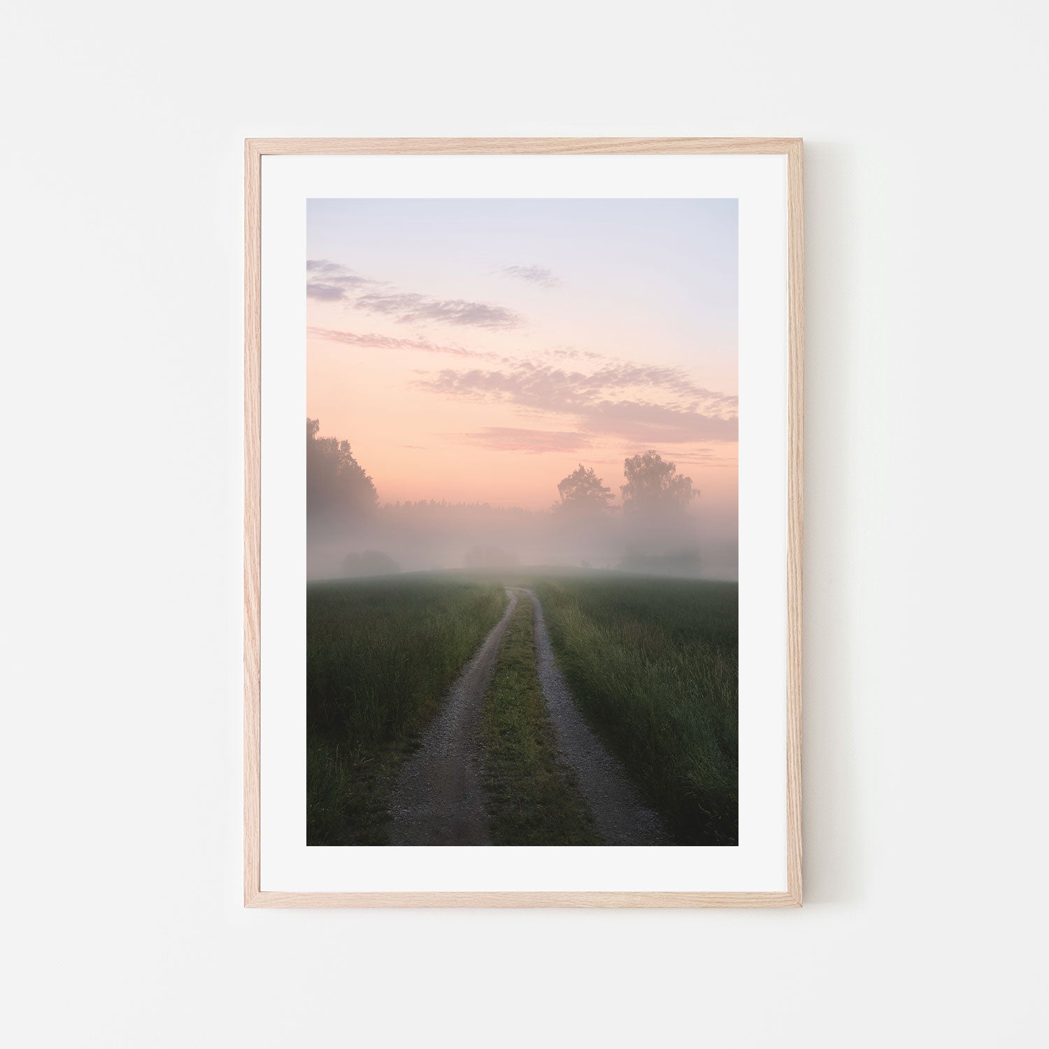 wall-art-print-canvas-poster-framed-Misty Pathway , By Christian Lindsten-GIOIA-WALL-ART