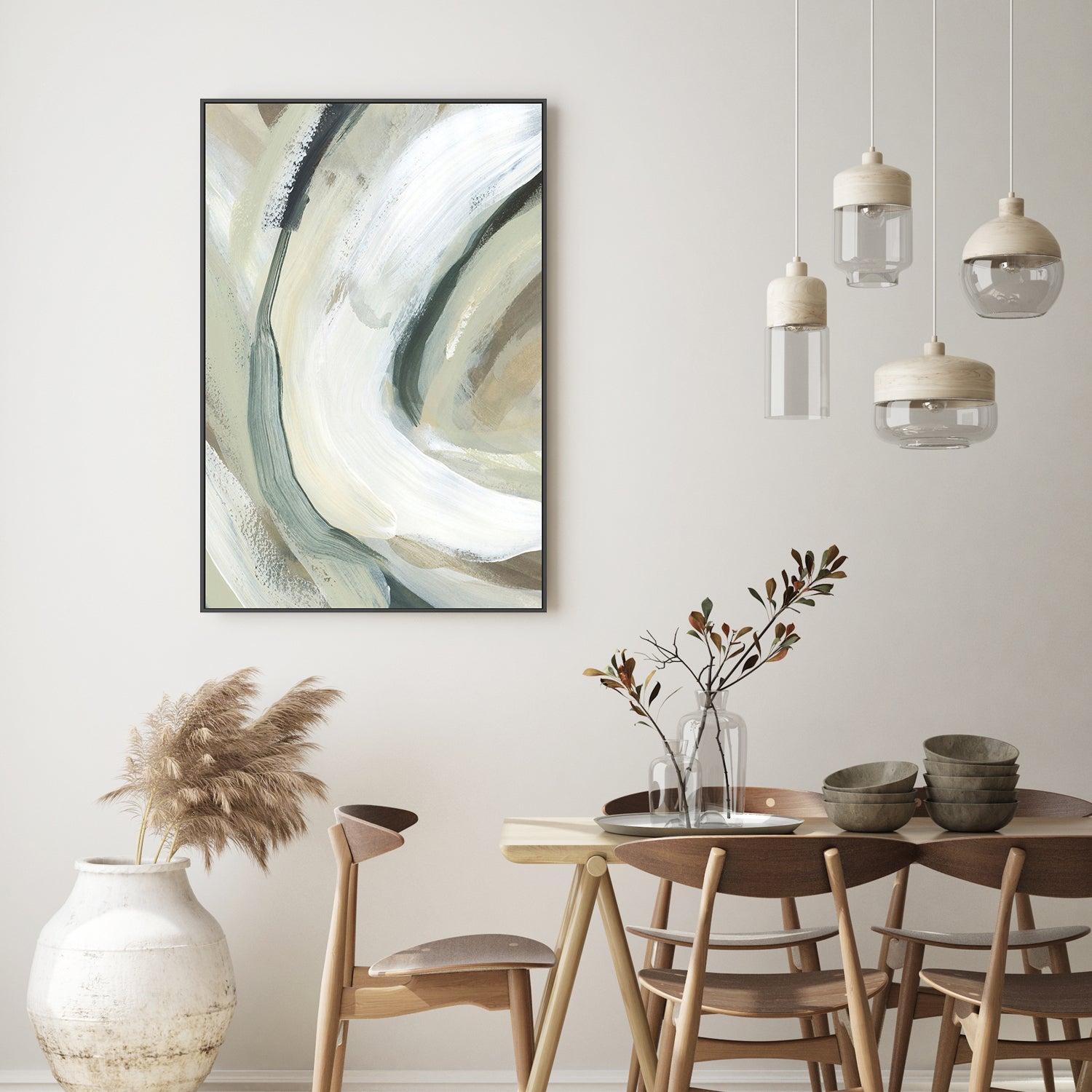 wall-art-print-canvas-poster-framed-Mixed Emotions, Style D-by-Emily Wood-Gioia Wall Art