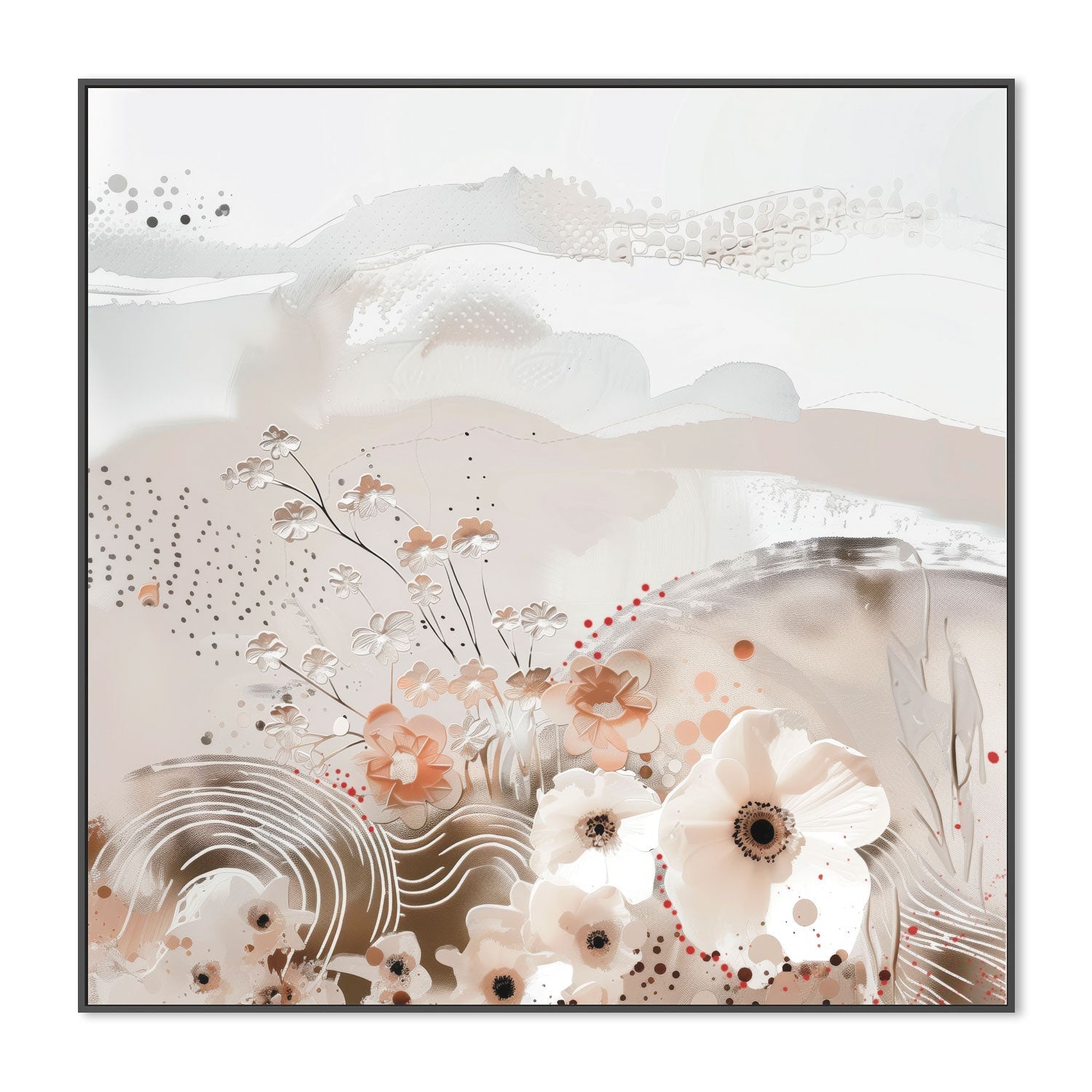 wall-art-print-canvas-poster-framed-Miyuki Blossom, Complement By Bella Eve, Style A , By Bella Eve-3