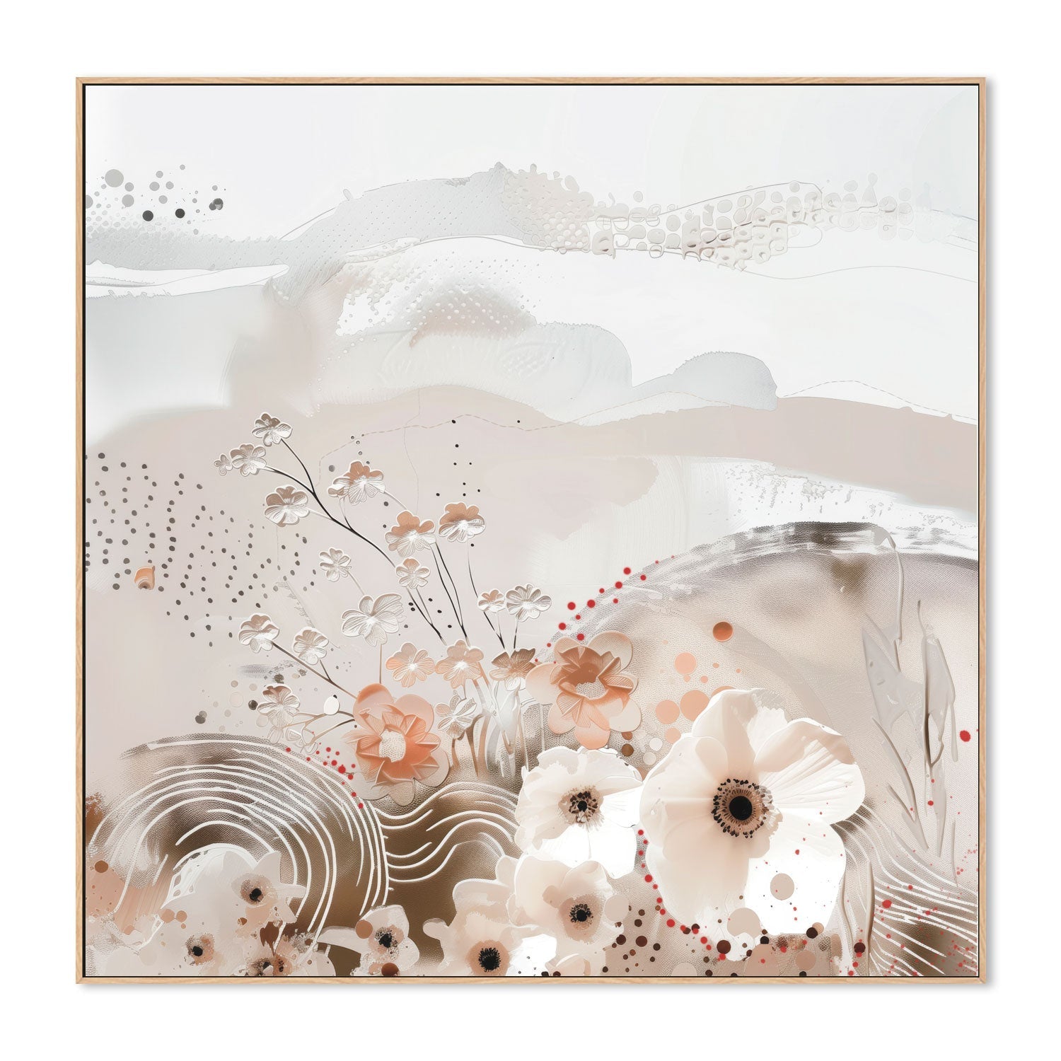 wall-art-print-canvas-poster-framed-Miyuki Blossom, Complement By Bella Eve, Style A , By Bella Eve-4