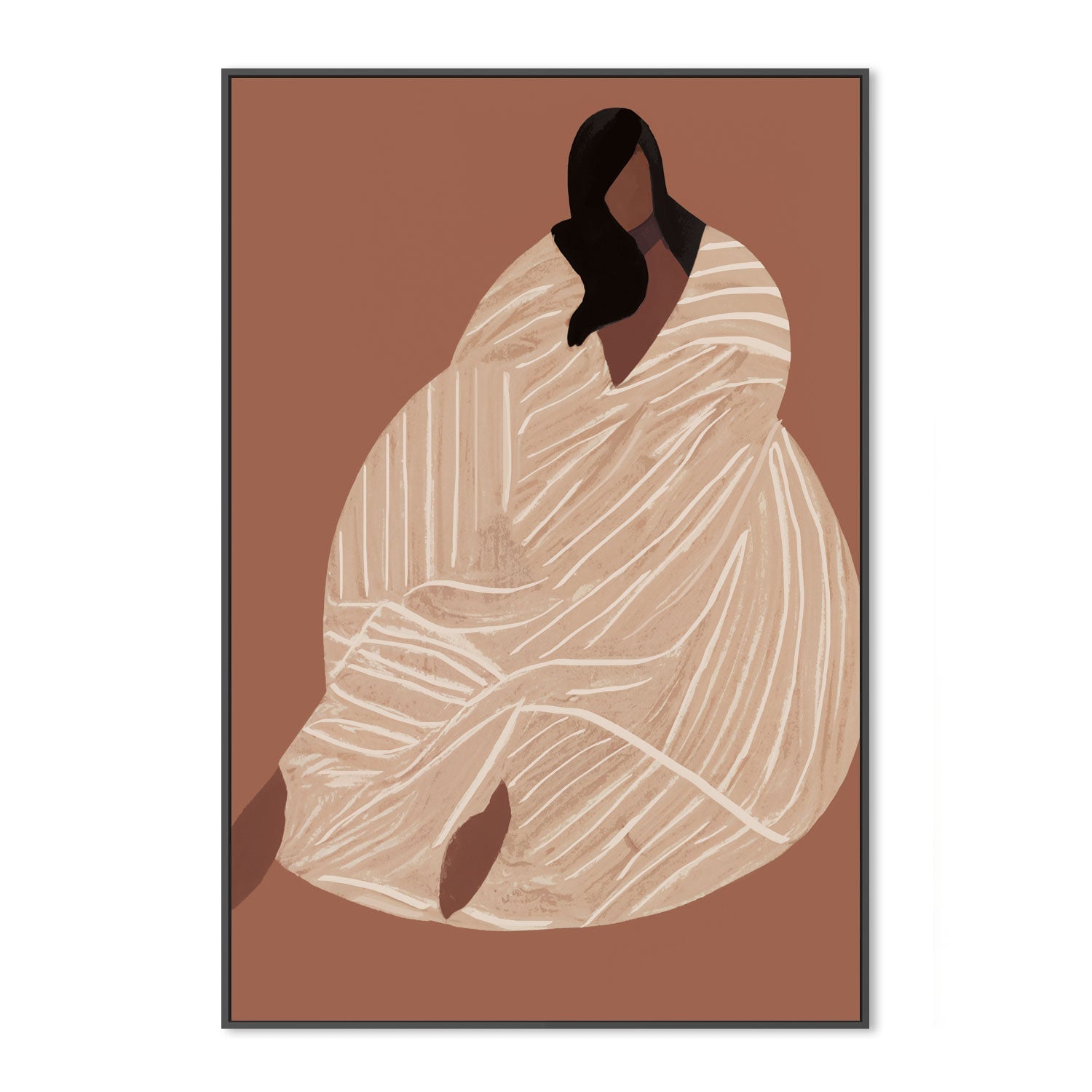 wall-art-print-canvas-poster-framed-Mocha Queen , By Stacey Williams-3