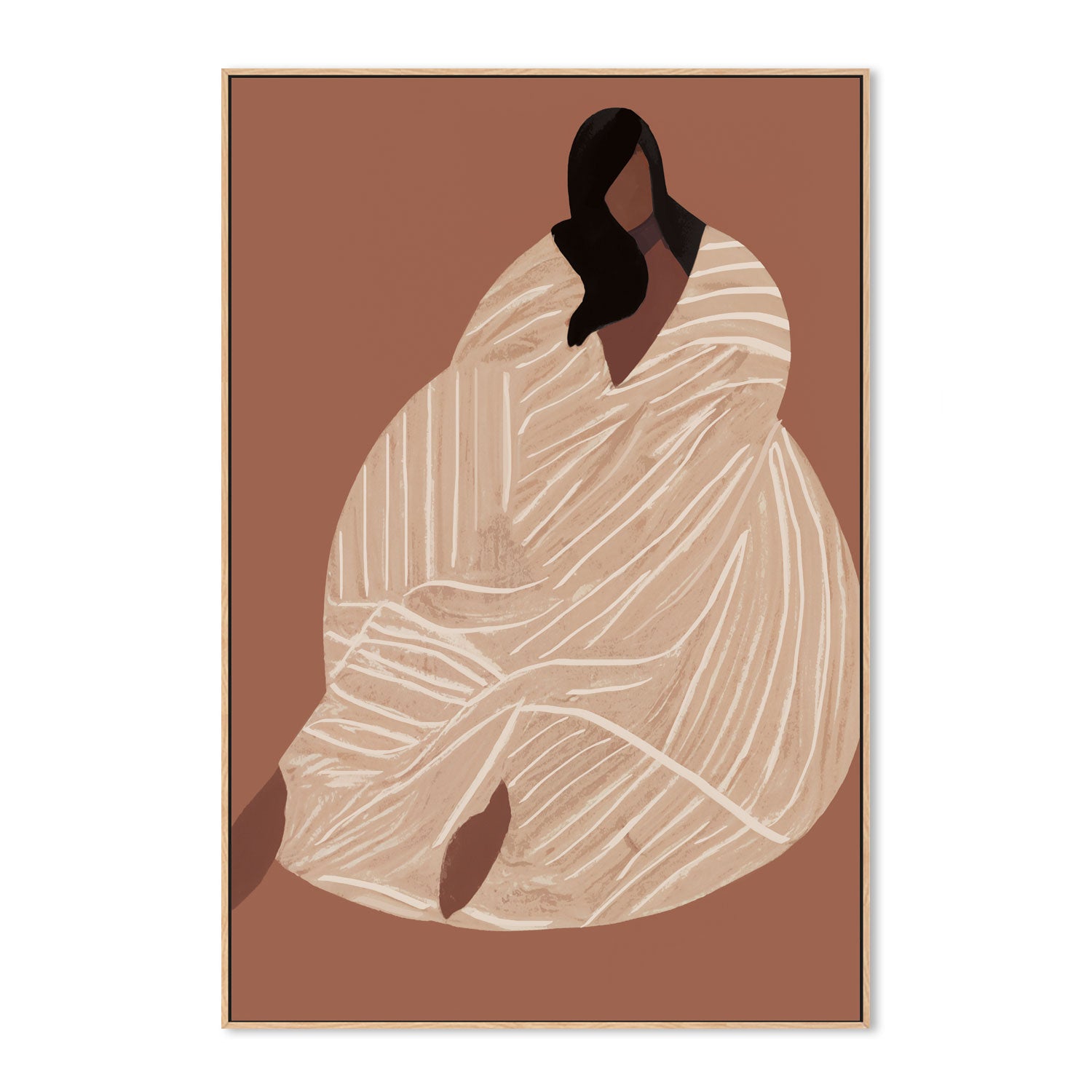 wall-art-print-canvas-poster-framed-Mocha Queen , By Stacey Williams-4