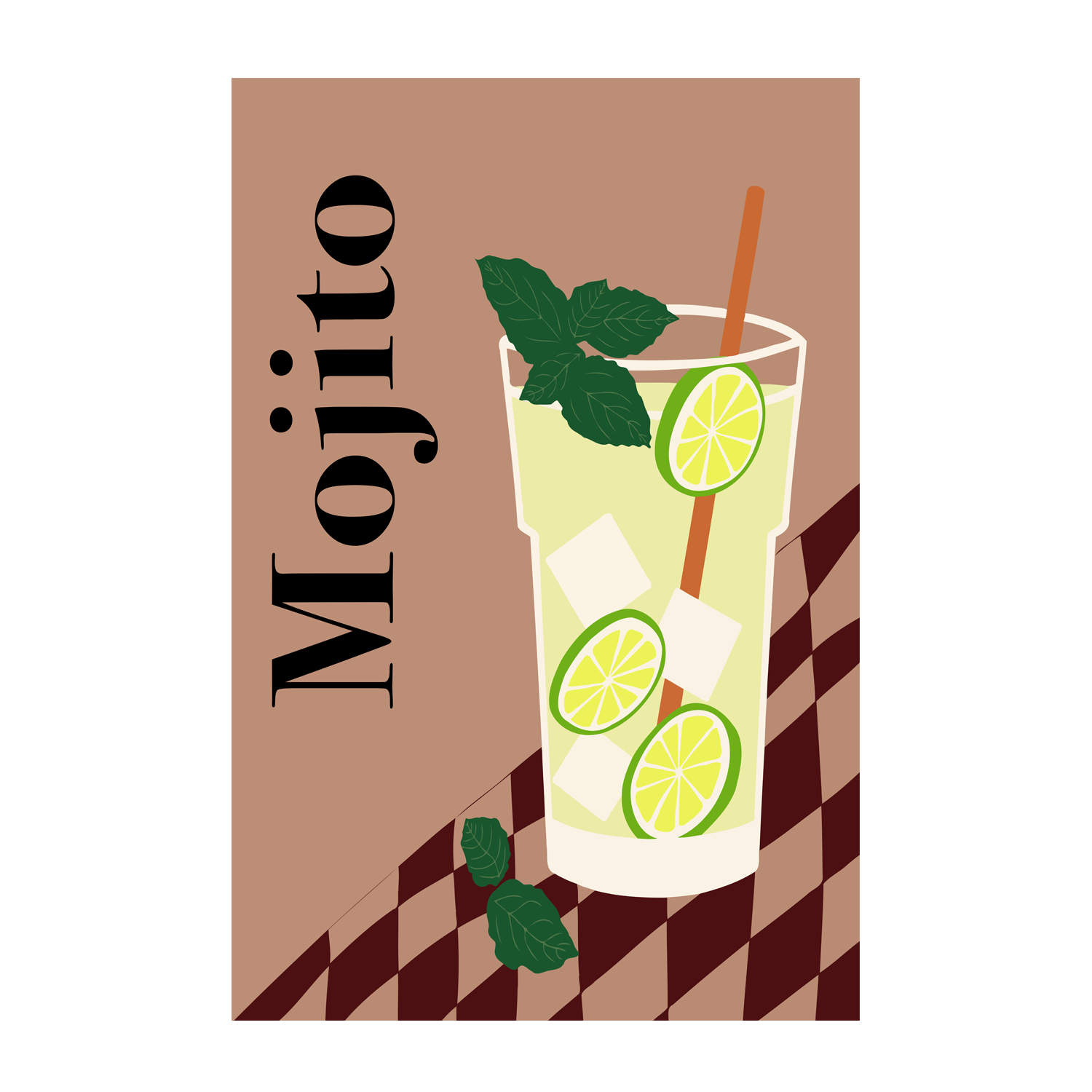 wall-art-print-canvas-poster-framed-Mojito , By Miho Art Studio , By Miho Art Studio-1