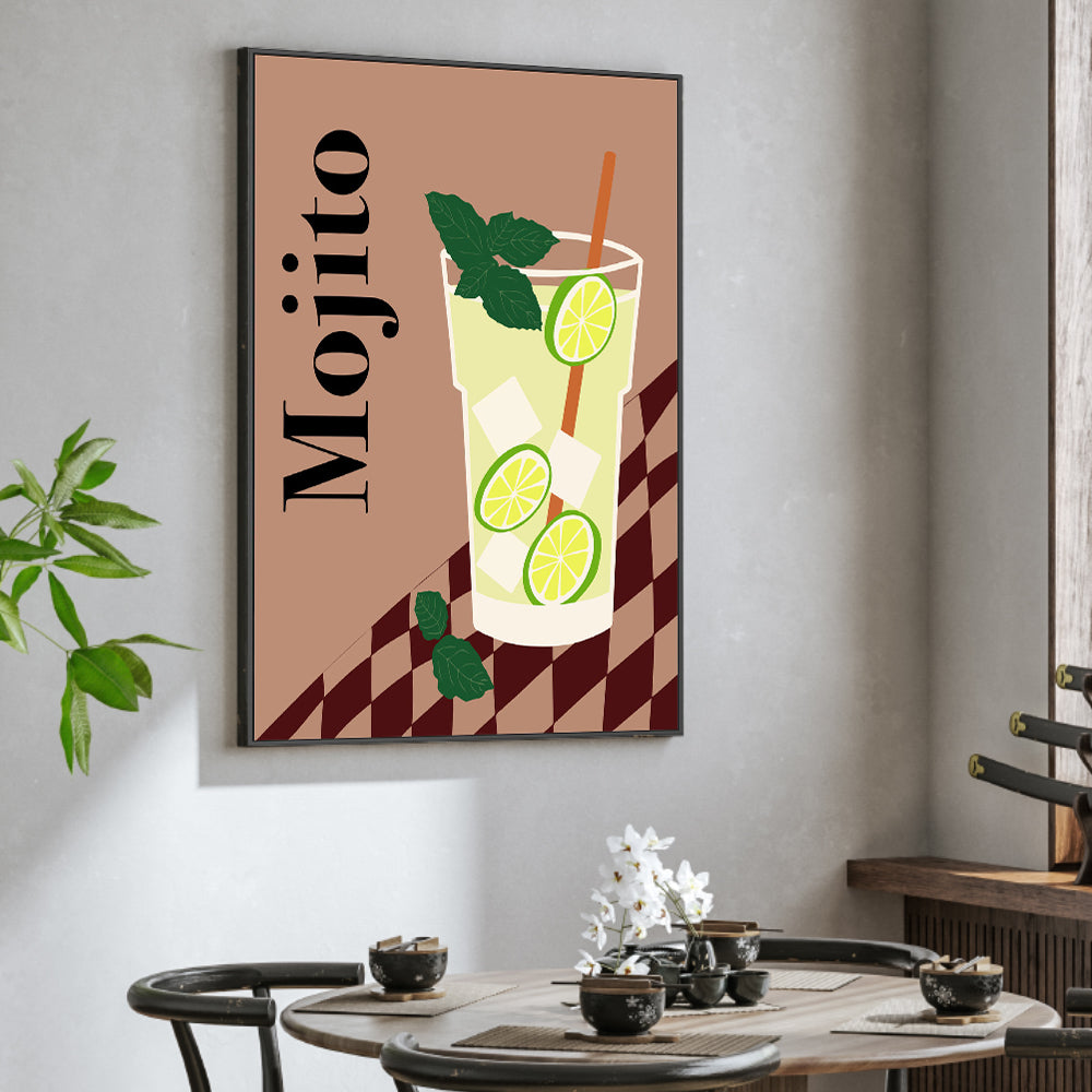 wall-art-print-canvas-poster-framed-Mojito , By Miho Art Studio , By Miho Art Studio-2