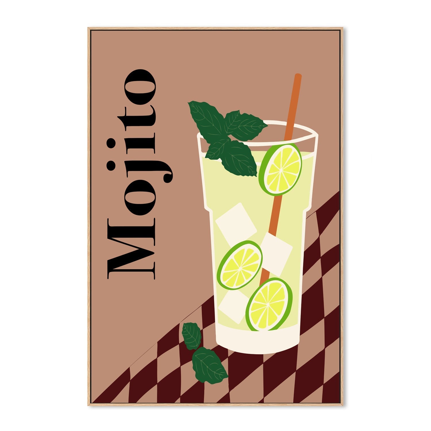 wall-art-print-canvas-poster-framed-Mojito , By Miho Art Studio , By Miho Art Studio-4