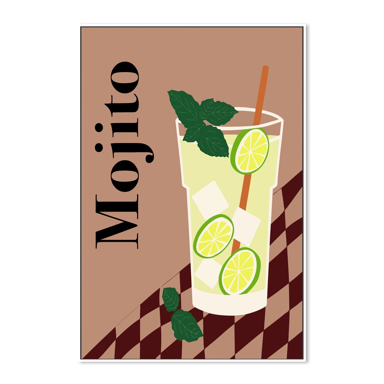 wall-art-print-canvas-poster-framed-Mojito , By Miho Art Studio , By Miho Art Studio-5