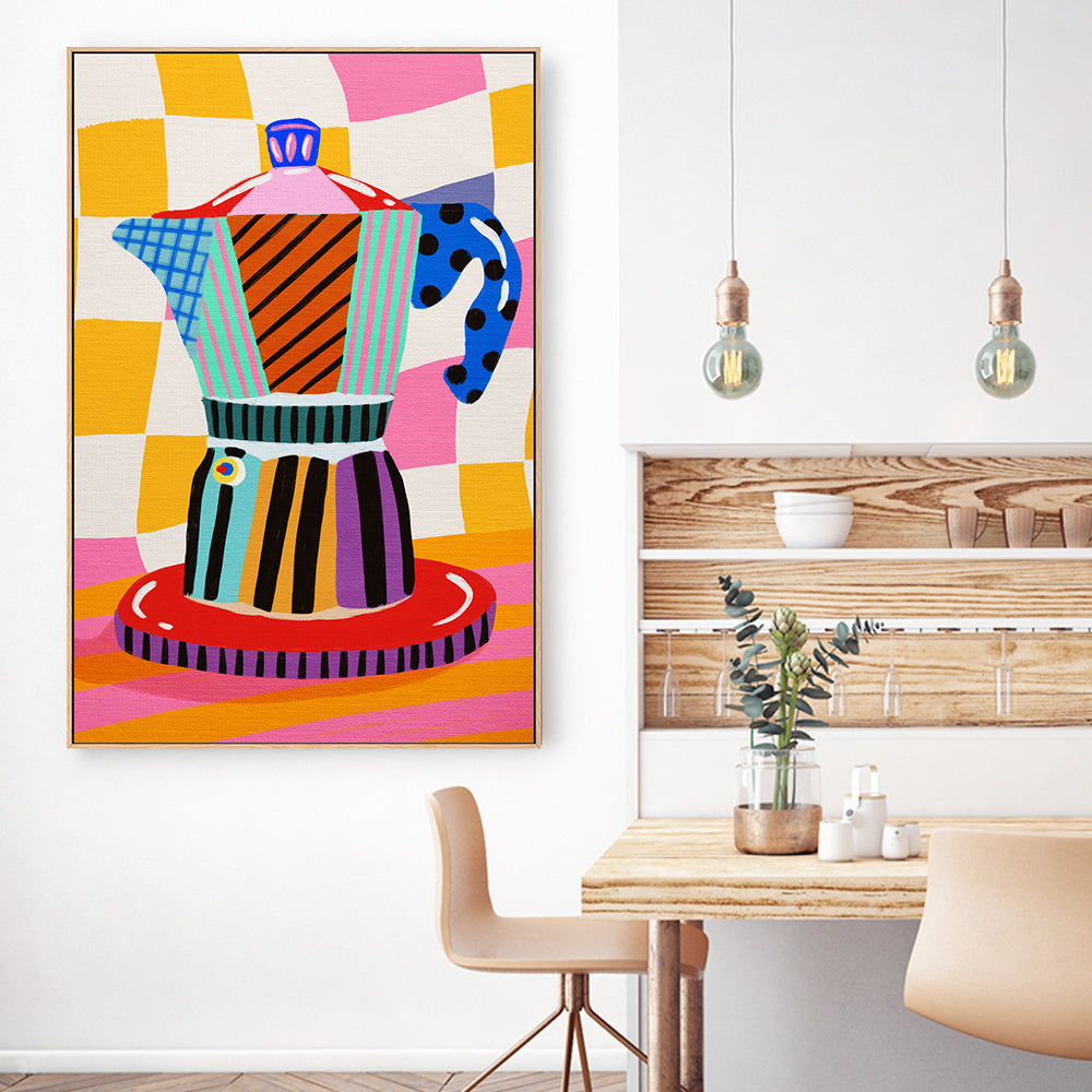 wall-art-print-canvas-poster-framed-Moka Pot , By Kartika Paramita-2