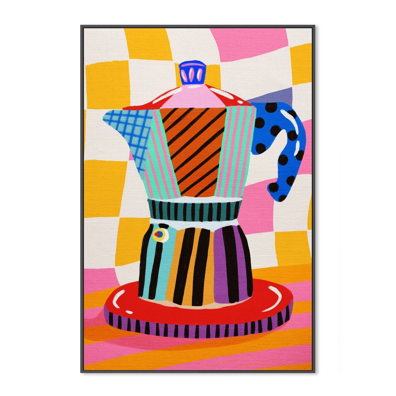 wall-art-print-canvas-poster-framed-Moka Pot , By Kartika Paramita-3