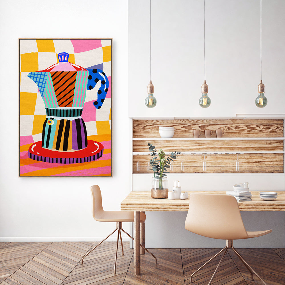 wall-art-print-canvas-poster-framed-Moka Pot , By Kartika Paramita-7