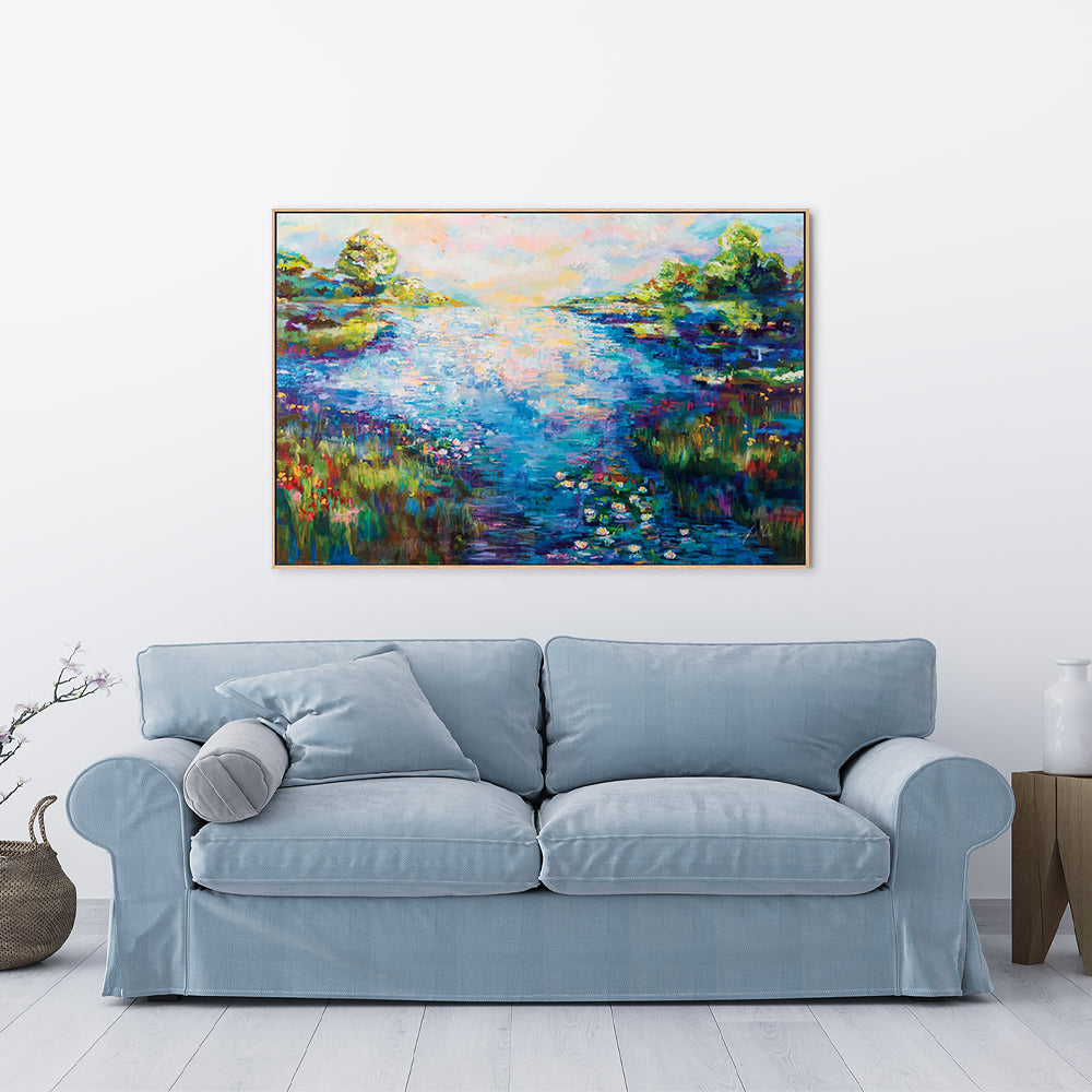 wall-art-print-canvas-poster-framed-Monet Day-by-Jeanette Vertentes-Gioia Wall Art