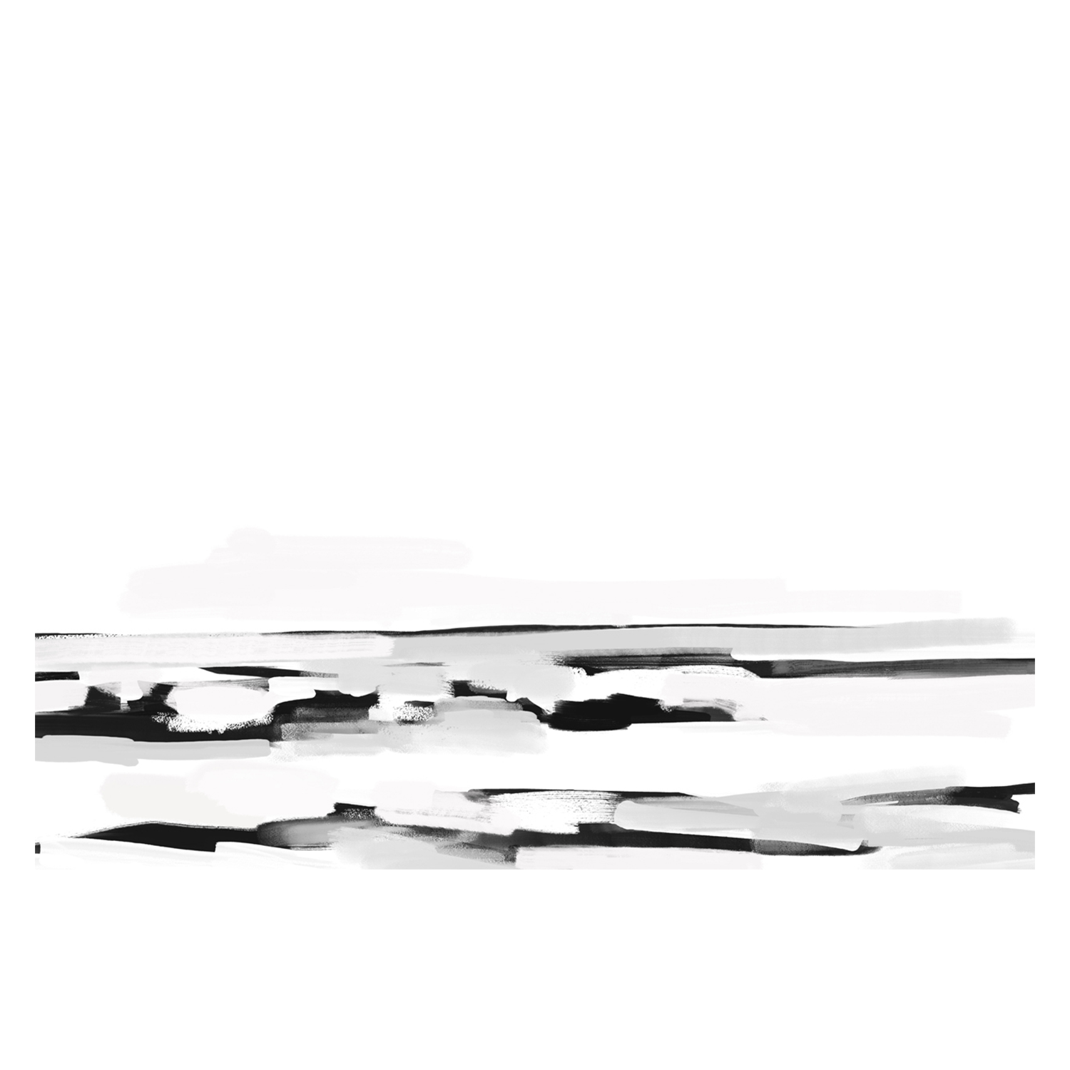 wall-art-print-canvas-poster-framed-Monochrome Shore, Style C , By Emily Wood-1