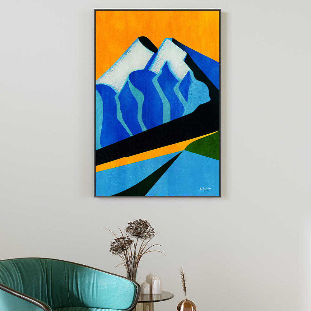 wall-art-print-canvas-poster-framed-Mont Blanc, 1931 , By Bo Anderson-2