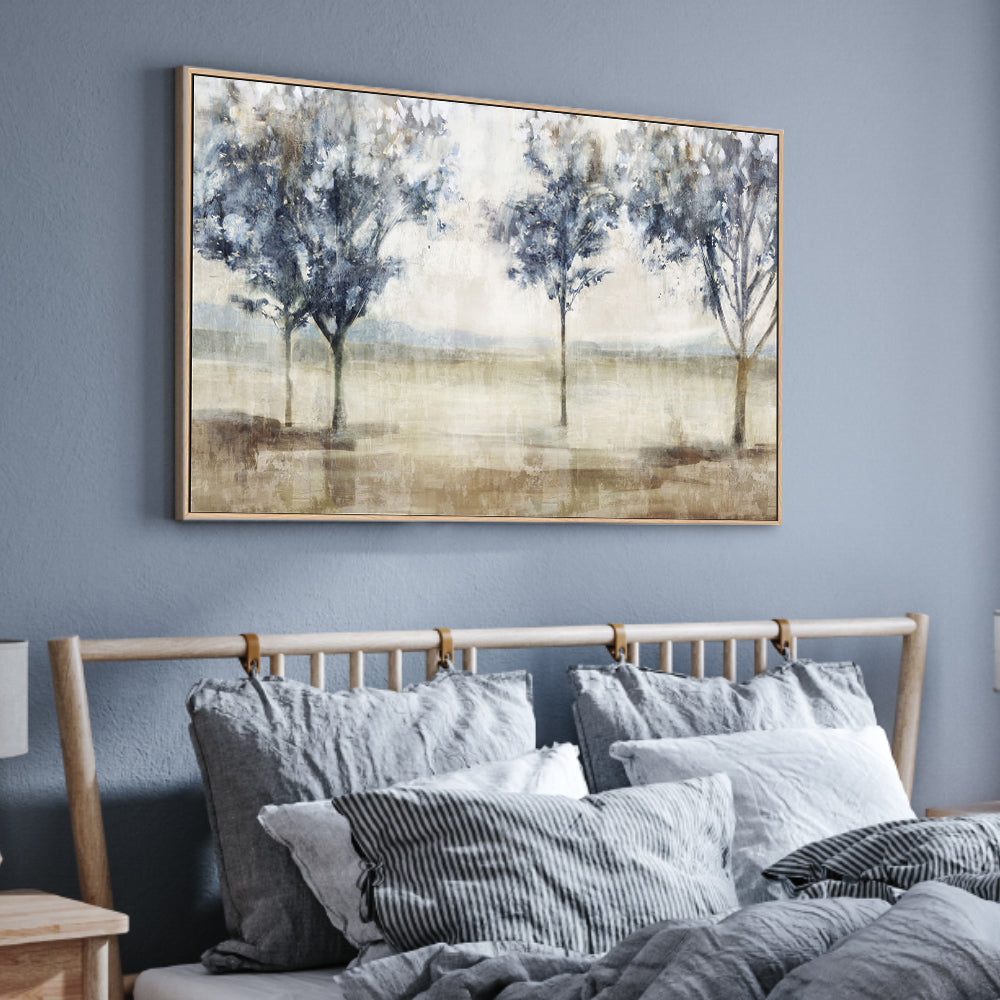 wall-art-print-canvas-poster-framed-Moody Trees , By Nina Blue-2