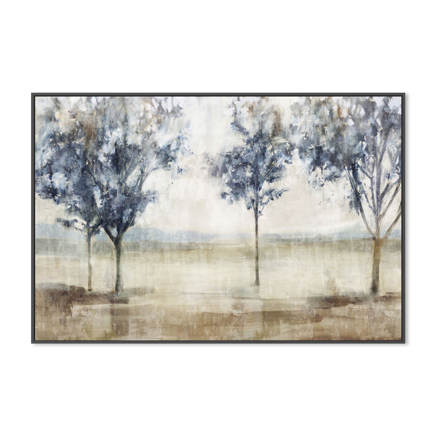 wall-art-print-canvas-poster-framed-Moody Trees , By Nina Blue-3