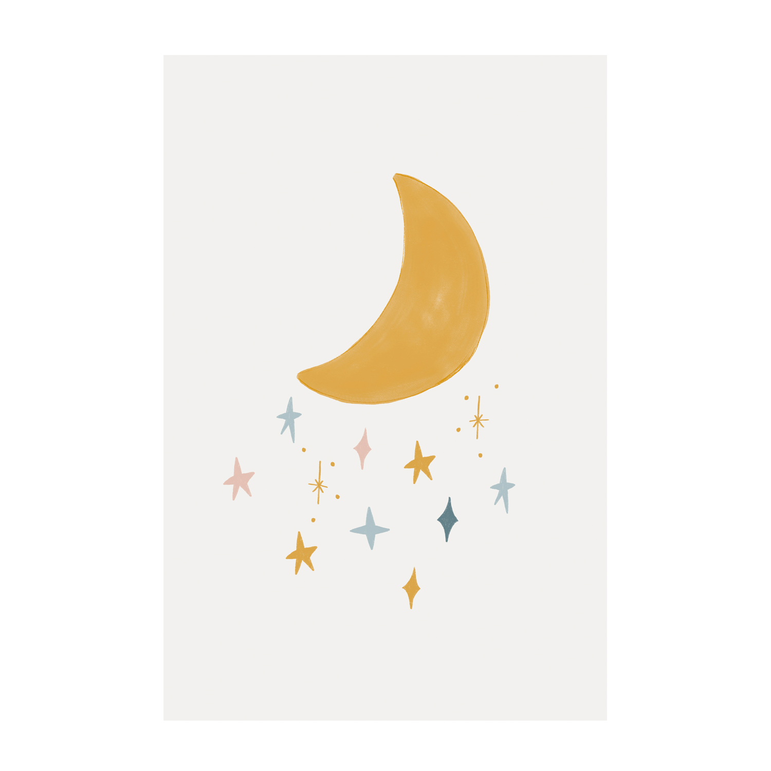 wall-art-print-canvas-poster-framed-Moon , By Menina Lisboa-1