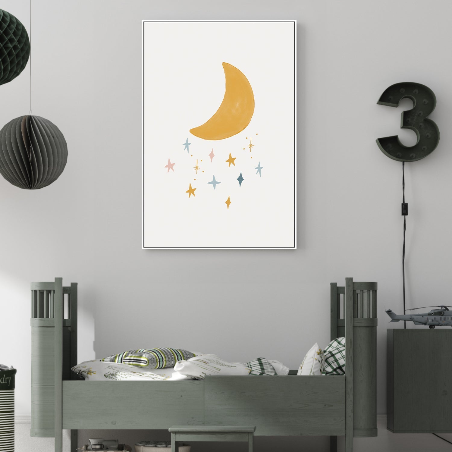 wall-art-print-canvas-poster-framed-Moon , By Menina Lisboa-2