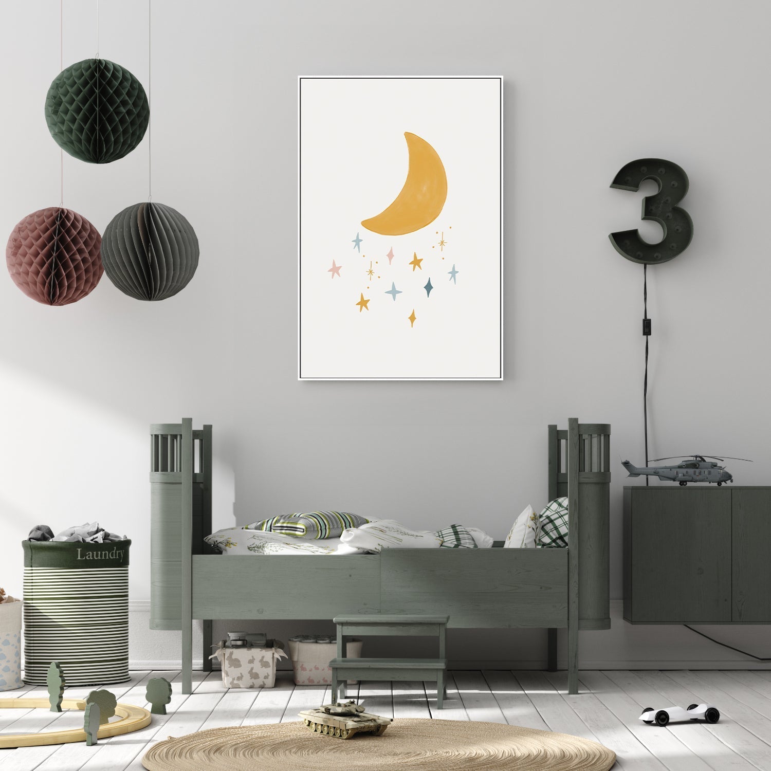 wall-art-print-canvas-poster-framed-Moon , By Menina Lisboa-7