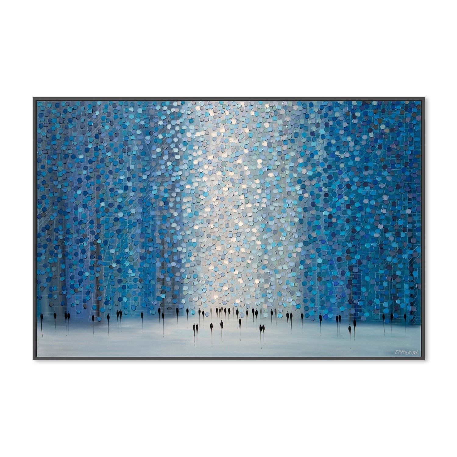 wall-art-print-canvas-poster-framed-Moonlight Walk-GIOIA-WALL-ART